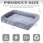Sintuff 4 Pack Self Warming Cat Bed 15.7 x 11.8 Inch Cat Bed for Indoor Cats Heated Pet Crate Mat Extra Warm Thermal Dog Pad Anti-Slip Puppy Kitten Cushion for Pet Lovers Winter Gifts for Christmas - Image 2