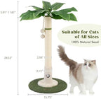 Woochpet Cat Scratching Post for Indoor Cats,36" Tall Cat Scratcher （White） - Image 6