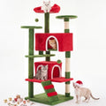 DUMOS 54 Inch Cat Tree Tower with Scratching Posts by DumosLifestyle