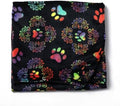 Pet Dog Cat Blanket Ultra Soft Cozy Fleece Paw Print Design Machine Washable Durable for Crates Beds Sofas Travel (Decadent Paws, Medium) by GreaterGood
