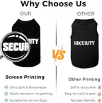 BINGPET Dog Security Shirt, Soft Cotton Puppy T-Shirt, Halloween Costumes - Image 4