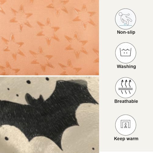 Halloween Vintage Pumpkins Dog Bed Mat 18"x24" - Image 4