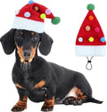 Dog Santa Hat for Christmas Cat Festival Costume Christmas Tree Shape Hat by KAMABRIDAL