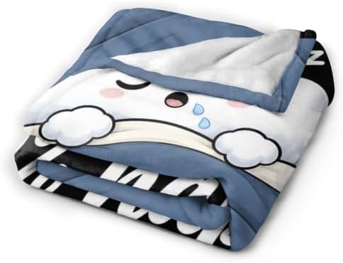 Sleepy Cloud Blanket Throw Gift for Girls Women 80"X60" - Image 5