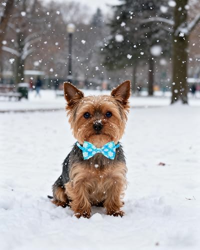 PET SHOW 30 Pack Winter Dog Bowties Bulk for Small Dogs Cats - Image 5