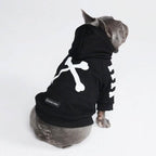 Spark Paws Dog Hoodie – Premium Dog Sweater for Small, Medium, and Large Dogs | Warm Outfits for French Bulldogs, Pitbull, Puppy, Winter Jacket Alternative - Woof - L