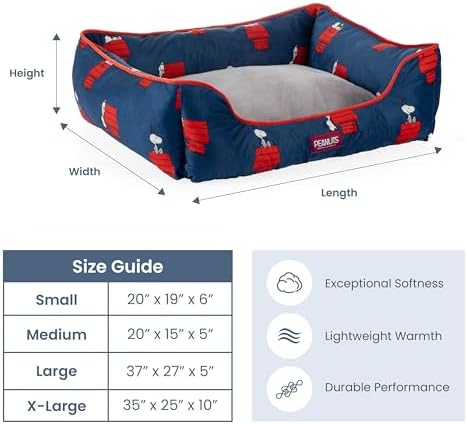 Berkshire Peanuts® Dog & Cat Bed, Plush Suedemink Fleece Pet Pad - Image 5