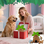 Squeaky Dog Toys, Stuffed Large Dog Toys to Keep Them Busy, Interactive Plush Chew Toys with Crinkle Paper, Tough Pet Animal Toys for Small Medium Large (4 Pack) - Image 7