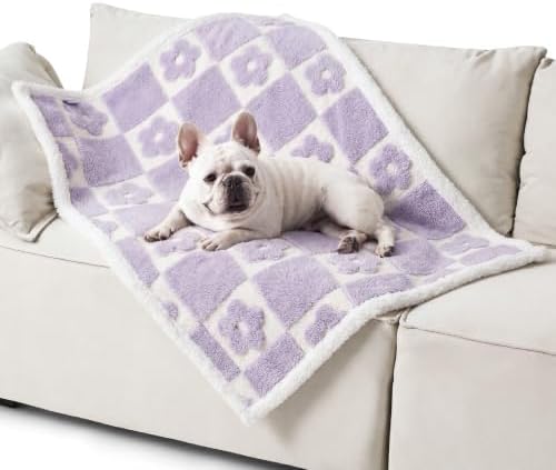 LE SURE Waterproof Dog Blankets for Medium Dogs Cute 3D Jacquard,30x40 - Image 2