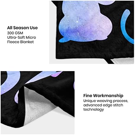 Sloth Throw Blanket, Soft Cozy Fleece Throws, 60" x 50" - Image 5