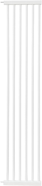 Lumizone Extra Tall Cat Gate Extension Kit 61.02" High 12.6" Wide White | Tall Pet Gate Dog Gate for Doorway Hallway Stairs Pressure Mounted Extra Wide 1.37" Gap No Drilling