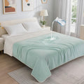 LOOBANI Waterproof Blanket for Bed, Soft Flannel Twin Bed Blanket 60" x 80" by LOOBANI