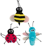 Mad Cat Buggin' Out Bug Cat Toys, Catnip and Silvervine Blend, Pack of 24 - Image 3