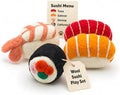 Glaciart One Wool Sushi Cat Toy Set with Catnip, 4 Pcs Cute Felt Cat Toys for Interaction and Boredom Relief, Encourages Exercise, Exploring and Play by GlaciartOne