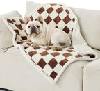 LE SURE Waterproof Dog Blankets for Medium Dogs Cute 3D Jacquard,30x40 - Image 2