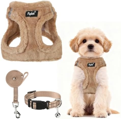 PUPTECK Dog Harness, Collar and Leash Set No Pull for Small Medium Sized by PUPTECK