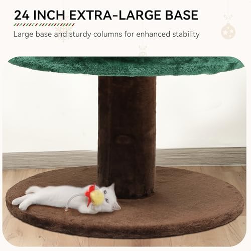 YITAHOME Christmas Cat Tree with 2 Houses - Image 6