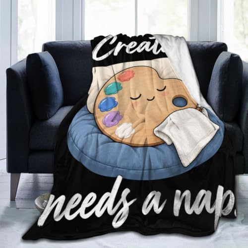 Sleepy Palette Blanket Throw Gift for Girls Women 60"X50" by Unknown