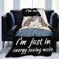 Sleepy Bunny Blanket Throw Gift for Girls Women 80"X60" by Unknown