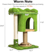 WOOCHPET Cat Tree with Sisal Scratching Posts and Cat Toys for Indoor Kittens - Image 2