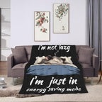 Sleepy Opossum Blanket Throw Gift for Girls Women 50"X40" - Image 3