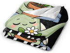 Sleepy Watering Can Blanket Throw Gift for Girls Women 80"X60" - Image 5