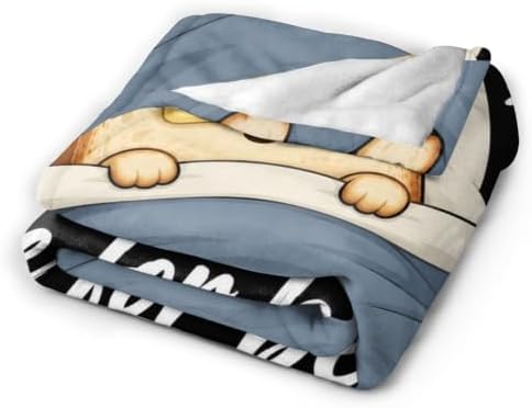 Sleepy Toast Blanket Throw Gift for Girls Women 50"X40" - Image 5
