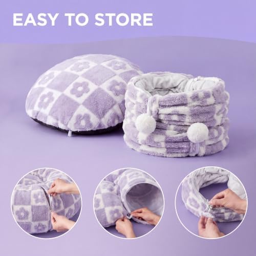 Lesure Donut Cute Jacquard Cat Tunnel Bed Kitten Toys for Puppy Bunny - Image 4