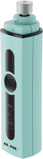 Andis 561123 Dr. Pol Cordless Pet Nail Grinder, Dual-Speed, Blue | Fine-grit & premium-finishing grindstones, ergonomic body design, dog nail clipper alternative