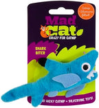 Mad Cat Shark Biter Ocean Themed Catnip and Silvervine Cat Toy, Pack of 1 by Unknown