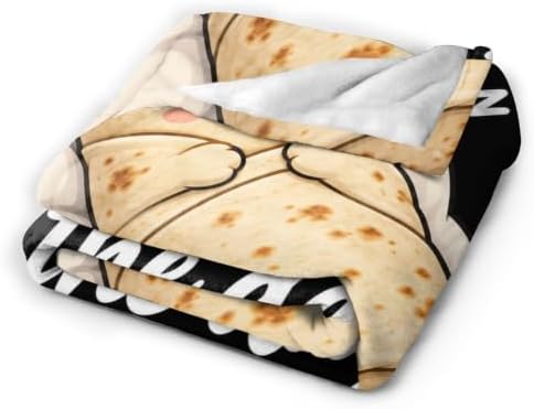 Sleepy Burrito Blanket Throw Gift for Girls Women 60"X50" - Image 5