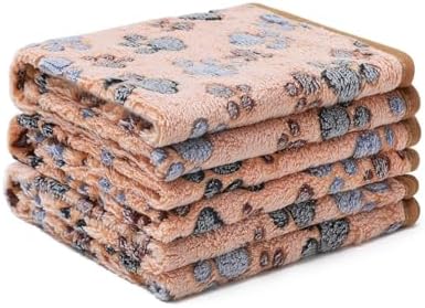 Luciphia Dog Blanket 3 Pack, Soft Cozy Fleece Throw for Puppy Cat,23"x16" by luciphia