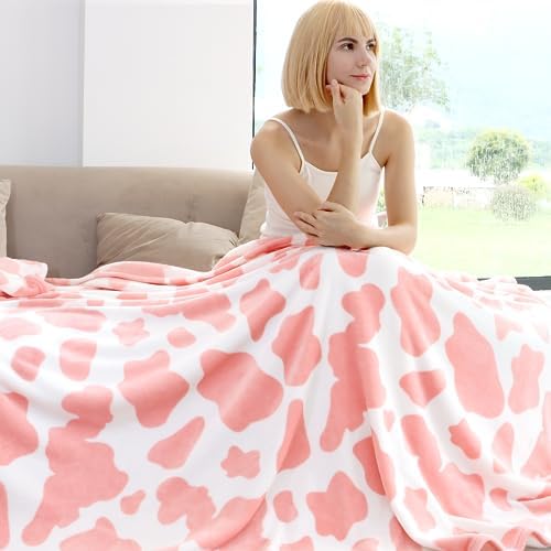 Pink Throw Blanket, 50x60 Inches - Image 2