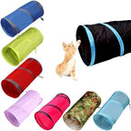 iCAGY Cat Tunnel for Indoor Small Cats Kittens Rabbits, Foldable Tube Toys - Image 6