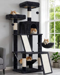 Gitelsnour Cat Tree Tower Multi-Level with 2 Scratching Boards, GCT022G by Gitelnour