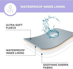 LE SURE Waterproof Blanket for Bed Cute Cozy 3D Jacquard, Twin（60x80） - Image 4