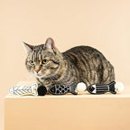 Fringe Studio, Off THE Scales Durable Cotton Canvas Cat Toy, 3PCS Set, PetShop Collection (904028) - Image 3