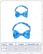 PET SHOW 30 Pack Paw Print Dog Bowties Bulk for Small Dogs Cats - Image 2