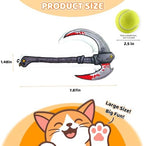 Catnip Toy [2000mg Premium Catnip], Sickle Style Cat Kicker Toy - Image 2