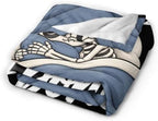 Sleepy Skeleton Blanket Throw Gift for Girls Women 60"X50" - Image 5