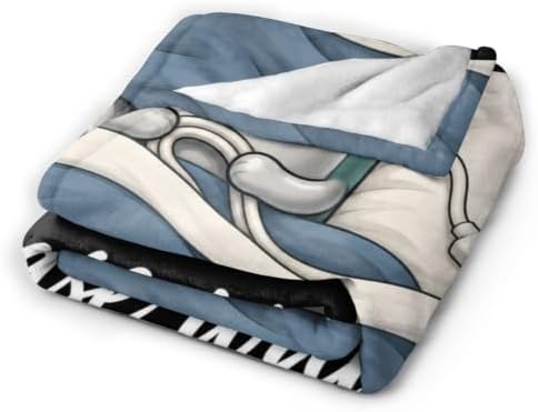 Sleepy Power Bank Blanket Throw Gift for Girls Women 80"X60" - Image 5