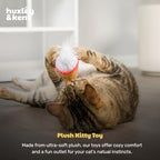 Huxley & Kent Plush Crinkle Catnip Cat Toy, Latte My Way - Image 6