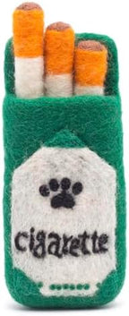 Glaciart One Catnip Cigarette Pack Cat Toy, Funny Wool Felt Kitten Toy for Boredom, Exercise and Play, Filled with Dried Catnip - Image 6