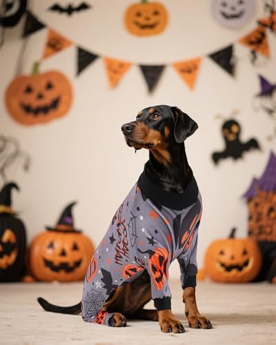 PET SHOW 4 Pack Fleece Dog Pajamas Warm Halloween for Extra Large Dogs - Image 7