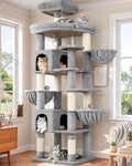 Globlazer 82in Extra Large Cat Tree Tower for Indoor Cats Large Adult, S82 by Globlazer