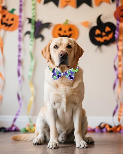 PET SHOW 30 Pack Halloween Dog Bowties Bulk for Large Dogs - Image 5