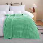 Mint Green Fleece Throw Blanket 60”×80” for Couch Sofa Livingroom - Image 4