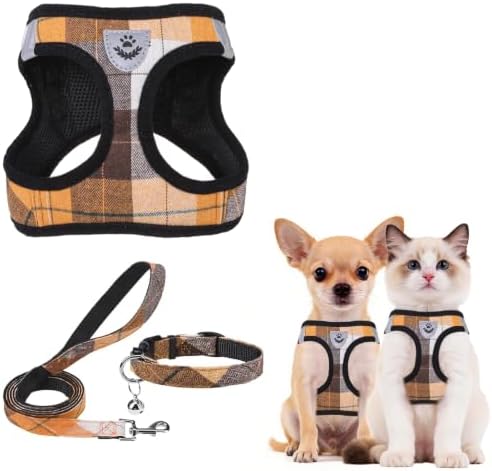 PUPTECK Dog Harness, Collar and Leash Set No Pull for Small Medium Sized by PUPTECK