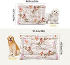 Dog Bed Mat Cowgirl Western American Washable Anti Slip Bottom Comfy Kennel Pad Cat Crate Pet Pad 24 x 36 Inches - Image 2
