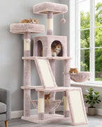 Gitelsnour Cat Tree Tower Multi-Level with 2 Scratching Boards, GCT022MU by Gitelnour